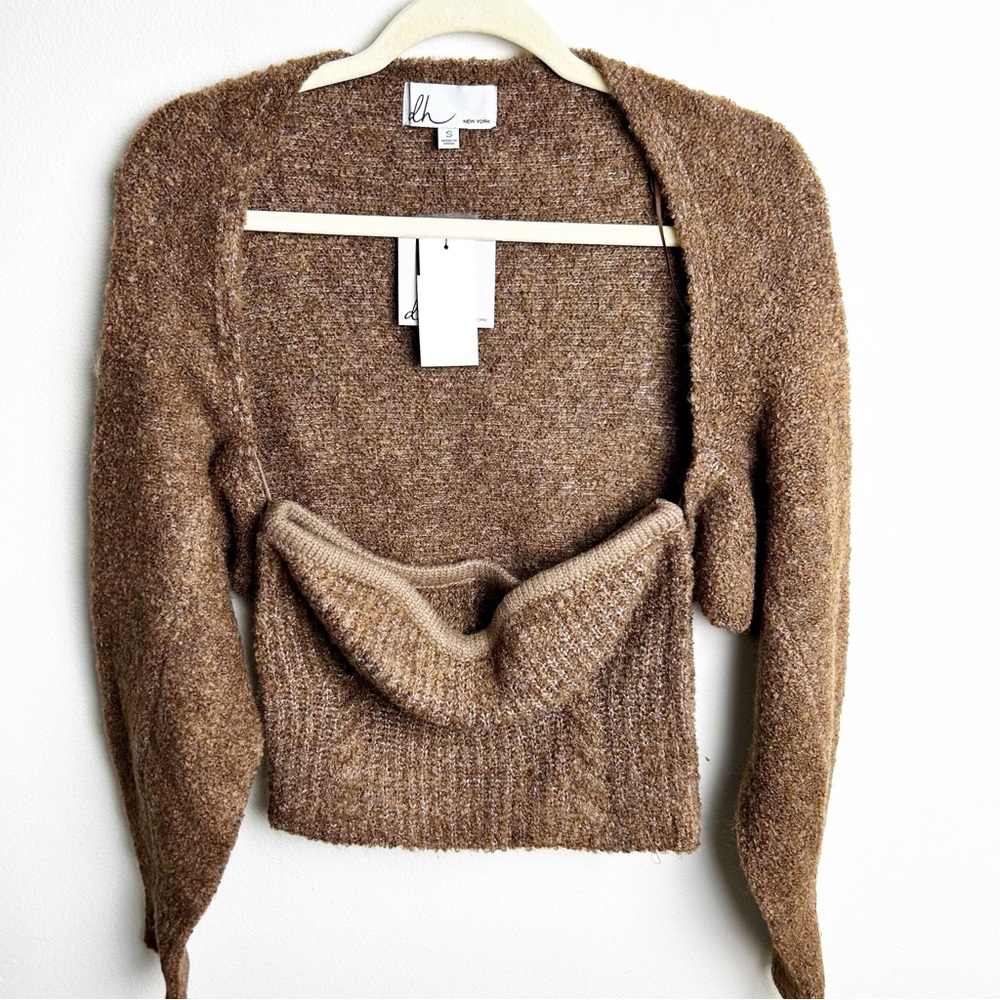 NWT dh New York Cal shrug with tank combo size: S